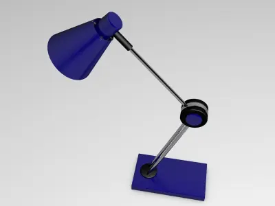 Table Lamp 3d Model Free Free low-poly 3D model