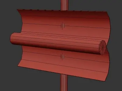 Rakumba gold pendant light 3D model