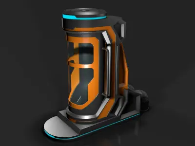 Sci Fi Incubator 3D model