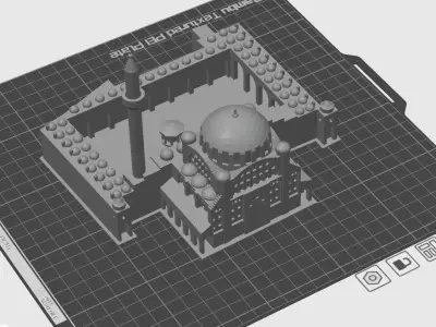  mihrimah mosque 3D print model