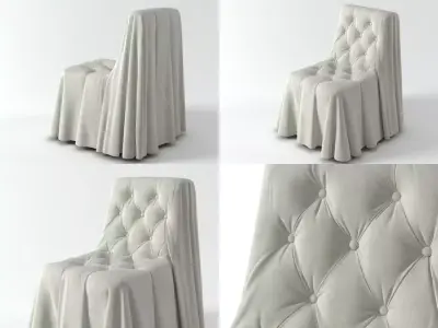 Bohemien chair 3D model