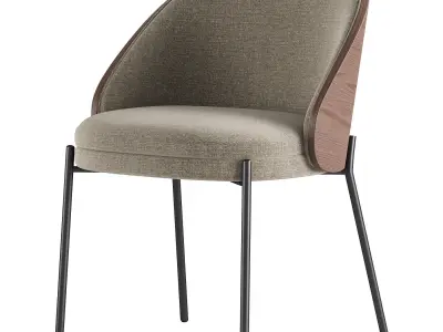 Kave Home Eamy Dining Chair 3D model