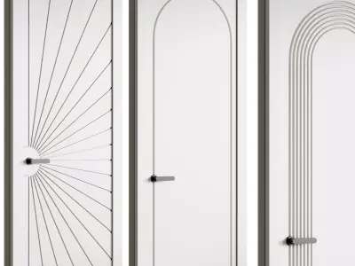 Interior doors ALBA 3D model