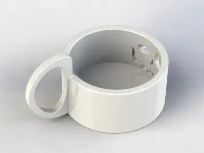 Keys Tray 11 Skull  3D print model