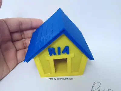 MINIATURE DOG HOUSE FOR DOLLHOUSE 3D print model