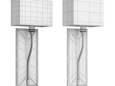 Selkirk Sconce Low-poly 3D model