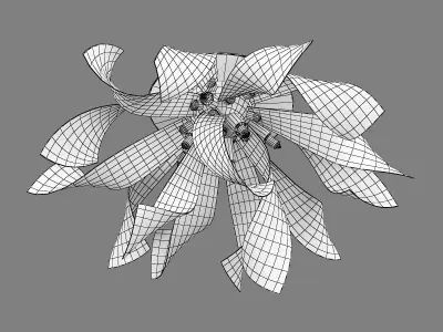 75416x Turbio Lightstar Ceiling Chandelier 3D model