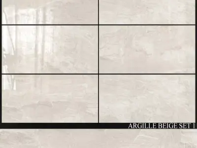 Decovita Argille Beige 600x1200 Set 1 3D model