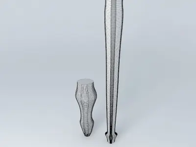 wooden fold Free 3D model