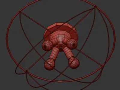 Asteroide 3D model