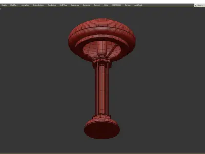 KUTEK DECOR KLOSZ Low-poly 3D model