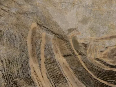  Photorealistic Open Cast Mine 8K Scene Terrain 