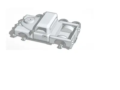 DUPLO LAND ROVER SWB CRUISER Free 3D print model