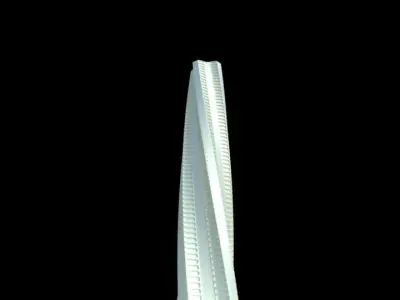 Spiral Skyscraper  3D print model