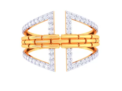 Women Ring  Render 3dm STL OBJ FBX Details 3D print model 427