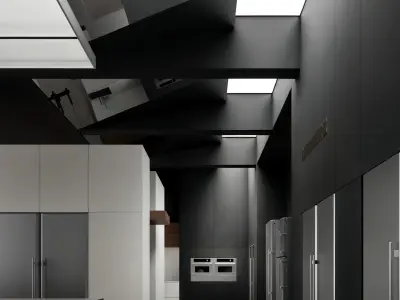 apartment interior scenes   3D model 2