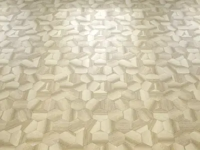 Parquet - Laminate - Wooden floor 2 in 1 Low-poly 3D model