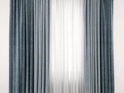 Curtain 92 3D model