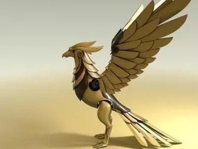 Mechanical Phoenix 3D model