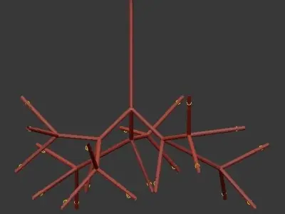 raze 1 chandelier 3D model