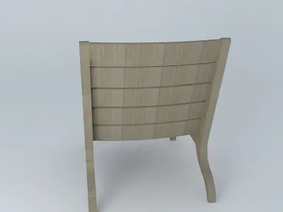 Christian Liaigre Exterior Chair 3D model