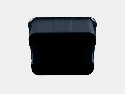 KLAMTARE box with lid insideoutside 3D model