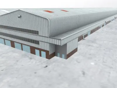 EGCC Storage 2 Low-poly 3D model