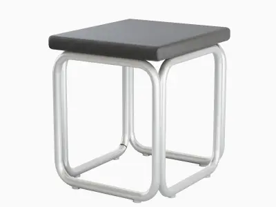 Modern Stool 02 Low-poly 3D model