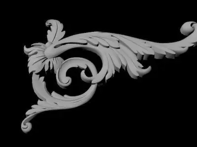 dekor ornament 3D model 49