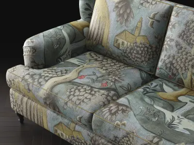 Fabric Zoffany Verdure 4k PBR Texture
