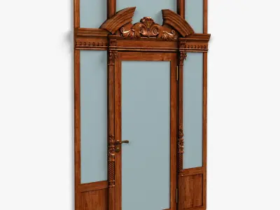Door0051 victorian door 3D model