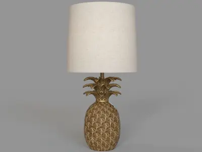 Pineapple Table Lamp 3D model