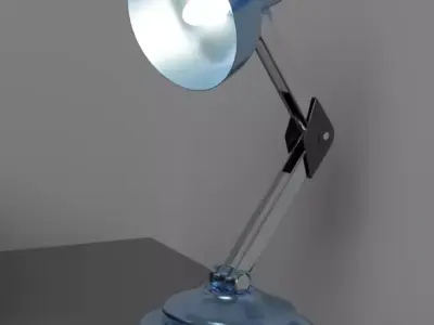 Office Lamp Classic Free low-poly 3D model