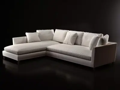 Victor Modular Sofa 3D model