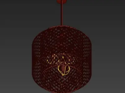 Sabine Chandelier by Wildwood 3D model