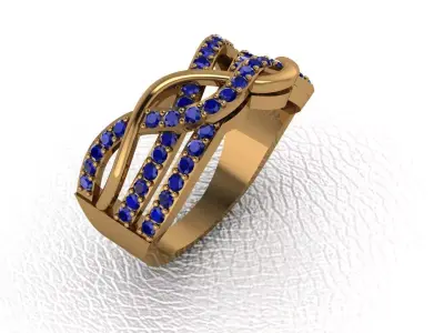 light gram ring-216 3D print model