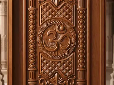 Main Entrance AND Interior Doors 3D model