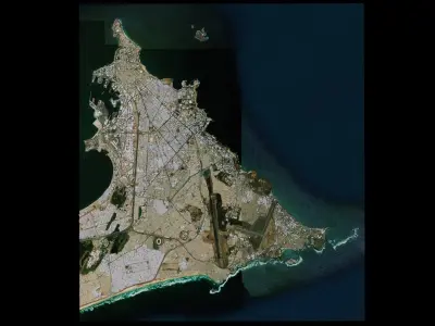 Dakar - Senegal 3D model