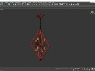 Lyons Pendant Light Low-poly 3D model