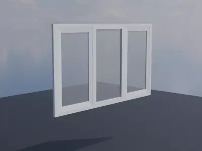 Simple Window Pack Free low-poly 3D model