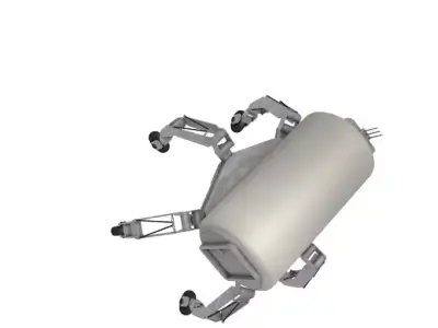 Lunar Rover Cargo Module Generic 3D model