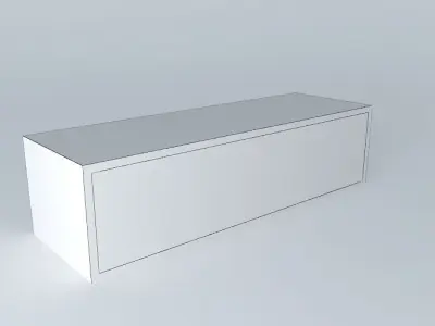 Chest of Drawers DOORS HKOM2S 5 17 BRW Milano Oak 3D model