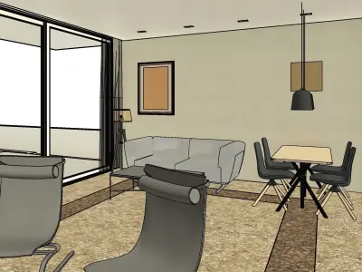 Villa de vacances 3D model