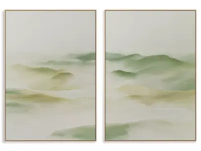 Abstract Painting Frame set 3D model 609