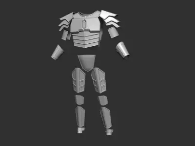 Mandalorian Legacy Armor 3d digital download 3D print model