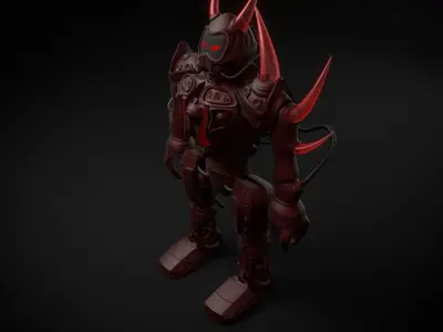 Red Devil The SoulBurner 3D model