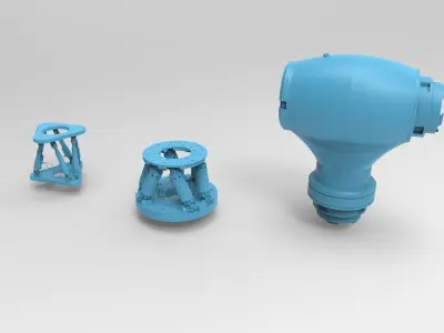 scifi kitbash 8 3D print model