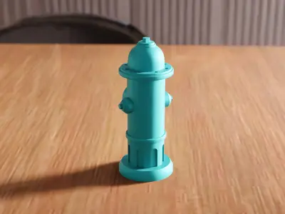Fire Hydrant STL File - 175 3D print model