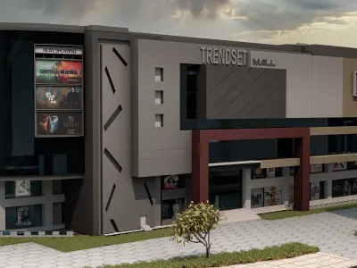 Shopping Mall 3D model