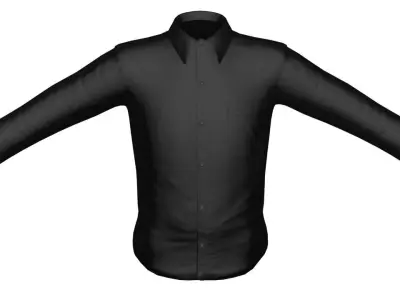 Shirt Low-poly 3D model